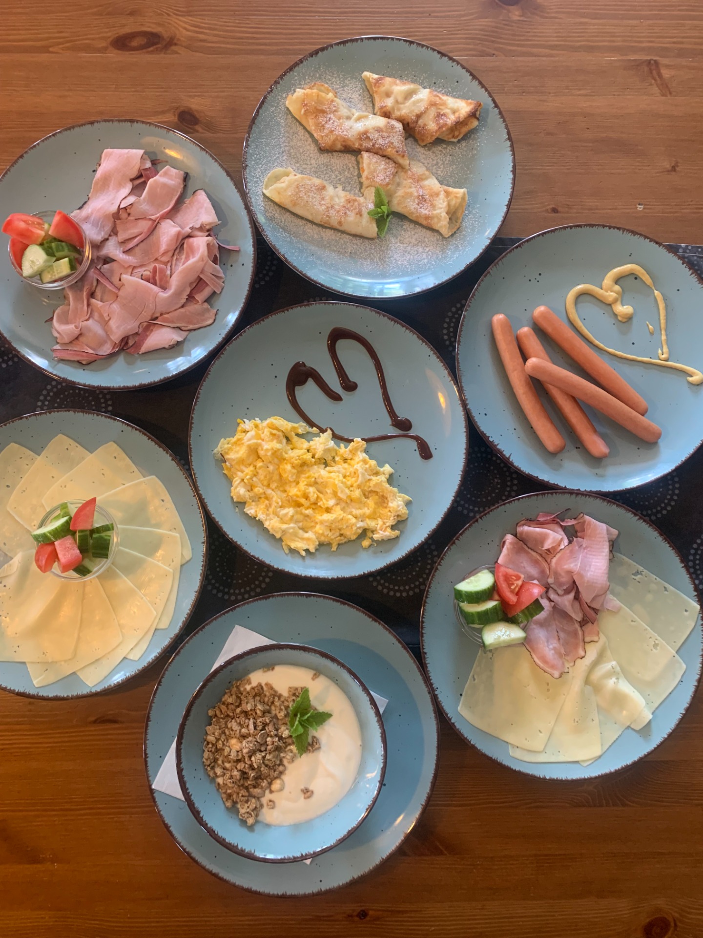 Snídaňové menu